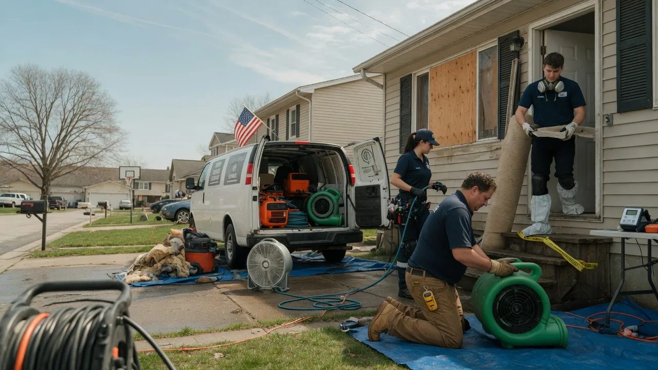 Water Damage Restoration in Missouri City, TX near me